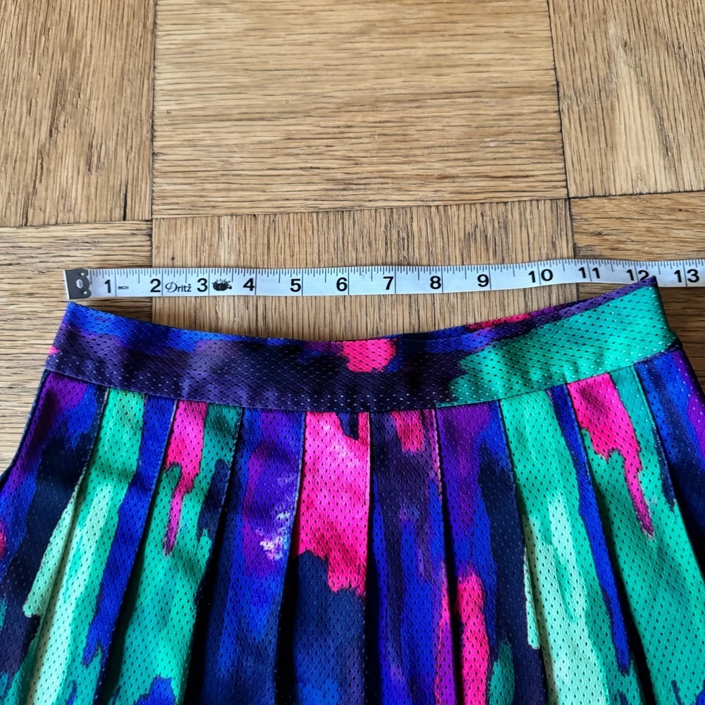 Adidas X Pharrell Williams Limited Edition Pleated Multi Color Skirt Small - Picture 7 of 8